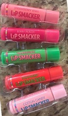 Vintage Bonne Bell Lip Smacker Classic Favorites Lip Balm Set 6ct w/Zip Pouch
