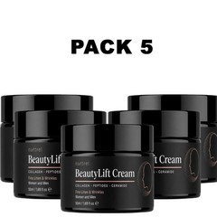 (Pack 5) Nuttrel BeautyLift Cream 50g Advanced Skin Firming Radiance Moisturizer