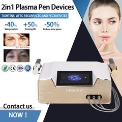 2in1 Ozone Plasma Pen Face Lifting Spot Mole Removal Acne Skin Treatment Machine
