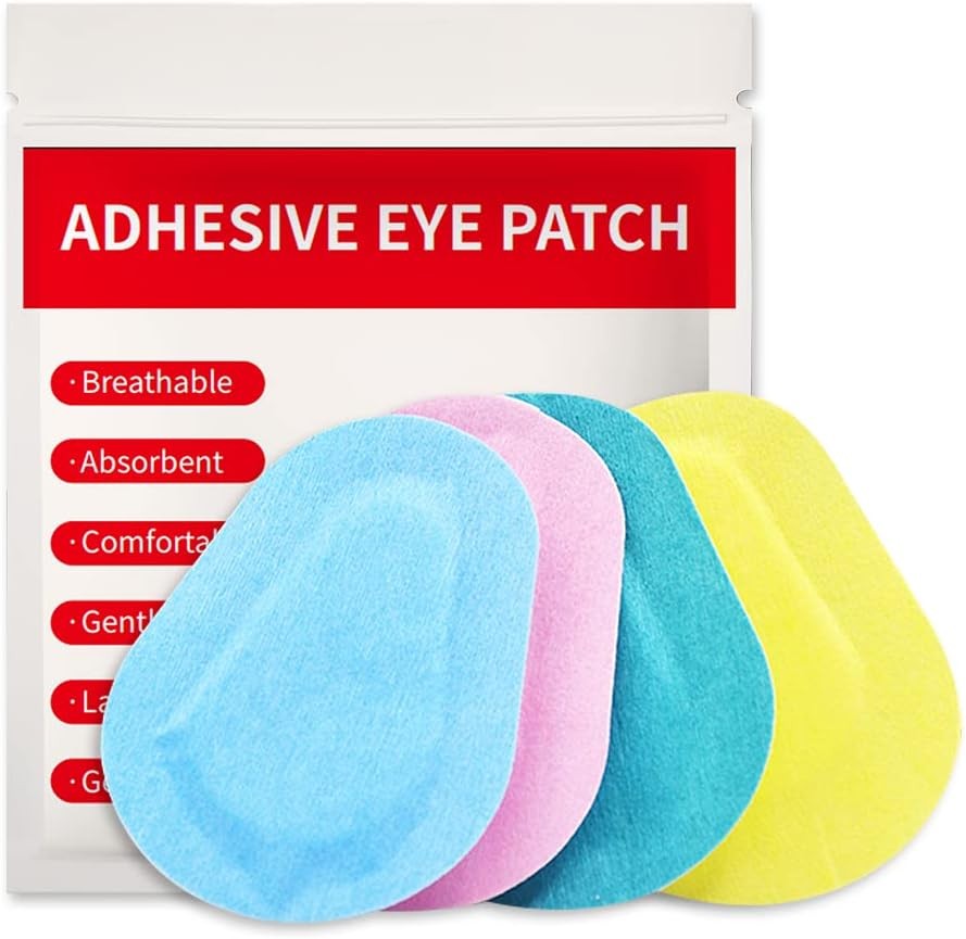 40PCS Adhesive Eye Patches for Adults Breathable Eyepatch Disposable 40 Count
