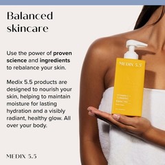 Medix 5.5 Vitamin C Cream + Niacinamide Brightening Lotion 15 Fl Oz