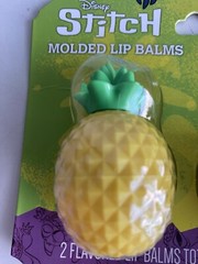Set Of 2 Taste Beauty Disney Stitch Flavored Molded Lip Balms Pineapple NEW