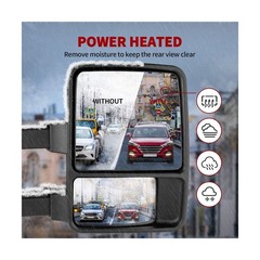 Tow Mirror – Pwr Heated & Fold – For Ford F250-550 2008-2016 Right