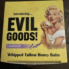 Evil Goods Whipped Tallow Honey Balm Lavender All Natural Cream Face Lips & Body