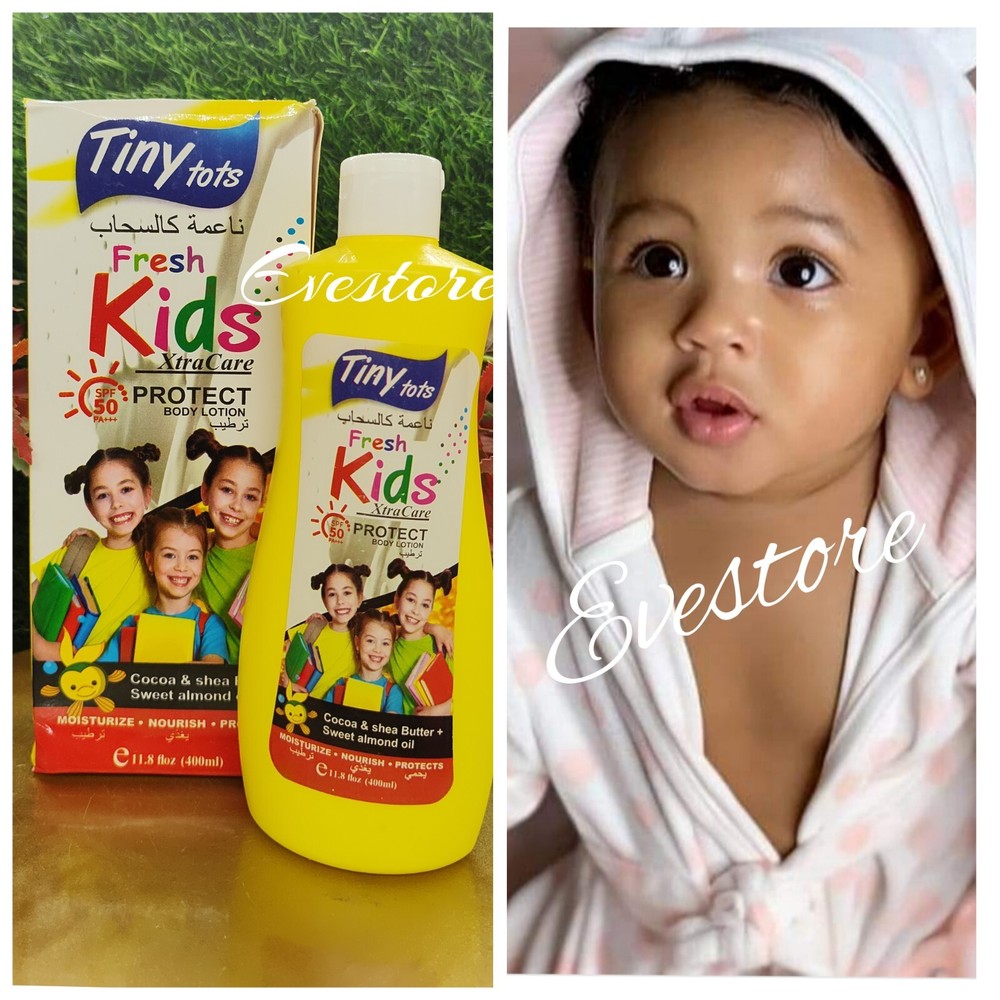 Fresh kids & teens With Cocoa + Shea Butter moisturizing & glowing body lotion