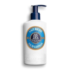 L&rsquo;OCCITANE 15% Shea Butter Body Rich Lotion, Moisturizes & Soothes 8.4oz