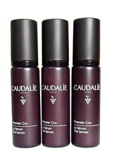 3x Caudalie Premier Cru Le Serum 10ml each (=30ml full size) Wrinkles Dark Spots