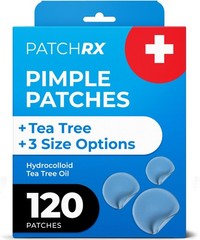 PatchRx Pimple Patches for Face (120 1 Count (Pack of 120), 120