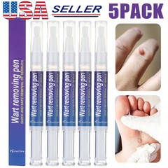 5X 5ml Warts Removal Pen Eliminate Wart Pen Wart Liquid Hand Foot Warts Remove
