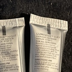 Skinmedica Lumivive System Day & Night .25 oz 7.1 g each Travel Size NEW