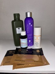 Assorted Skin Care Set Niacinamide & Vitamin C Toner Milk Eye Masks Face/Eyes