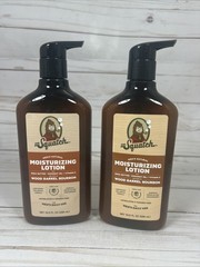 Dr. Squatch Wood Barrel Bourbon Moisturizing Lotion Shea Coconut 10oz (2Pack)