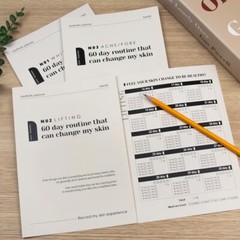 [Neriah] Skincare Lifting Routine Planner N02 English Version