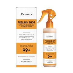 Peeling Shot Kojic Exfoliating Acid Turmeric Spray,100ml Facial Spray Hot US
