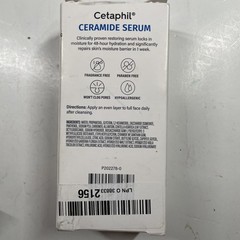 CETAPHIL Ceramide Serum All Skin Types Ceramide CICA & Allantoin 1 oz New in box