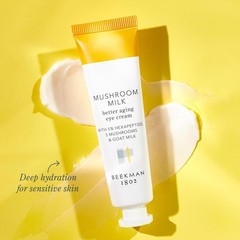Mushroom Goat Milk Eye Cream – Clinically Proven Anti-Aging Eye Treatment for…