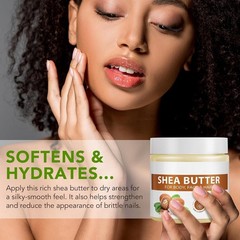 Moisturizing Raw Shea Butter Cream – Natural & Chemical-Free Skin Nourishment