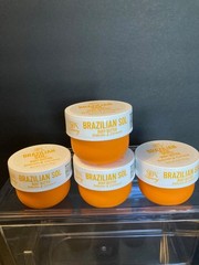 4 Spa Luxury Brazilian Sol Body Butter Pistachio & Caramel 6 oz. New & Sealed
