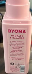 BYOMA Hydrating Lightweight Oil-Free Gel-Cream Face Moisturizer, 1.69 fl oz