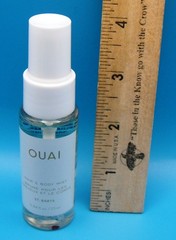 11 OUAI Lot ST. BARTS Hair/Body Mist SCALP/BODY SCRUB +Full LEAVE-IN CONDITIONER
