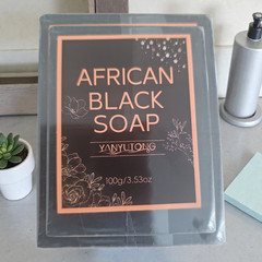 100g African Black Soapbars, Moisturizing African Black Soapbars with Ingredient