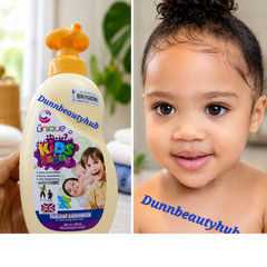 2X Unique Kids & Teens Skin Brightening Body Lotion For Sensitive Kids Skin 2p