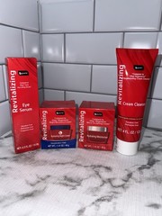 b.pure Revitalizing Skincare Set Eye Serum Cleanser Night Cream Moisturizer