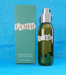 Authentic LA MER The Regenerating Serum EMPTY Bottle 1 oz / 30ml + pump & box