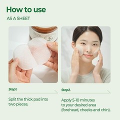 SKINFOOD Pantothenic Water Parsley Clear Toner Pad, Daily Exfoliating Pads fo…