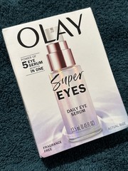 Olay Super Serum 5-in-1 Anti-Aging Face Serum + Night Repair + Super Eyes Daily
