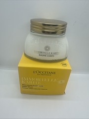 L’Occitane Immortelle Karité Body Balm 6.9oz Firming Crepey Skin Treatment New