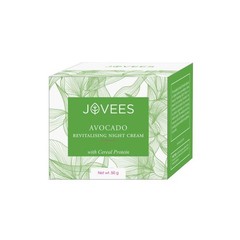 Jovees Herbal Avocado Revitalizing Night Cream For Younger & Glowing Skin 50gm