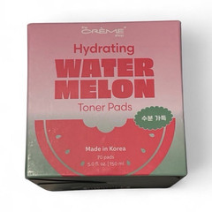 The Crème Shop Hydrating Watermelon Toner Pads, 70 Ct, 5.0 fl oz / 150 mL