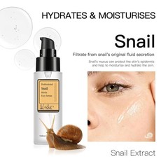 Luxurious Snail Mucin Serum – Ultimate Hydration for All Skin Types – 3.38 Fl Oz