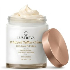 100% Grass-Fed Beef Tallow Skin Repair Cream – Nourishing & Hydrating UNSCENTED