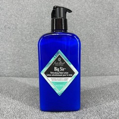 Jack Black Big Sir Body Lotion 16 oz Blue Marine Amber Refreshing Skin Care
