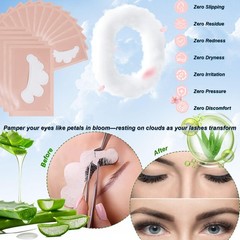 100 Pairs Professional Under Eye Pads Gel Lash Extensions, Premium Hydrogel P…