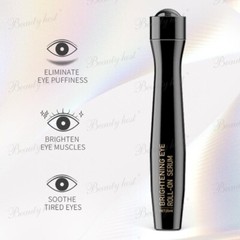 Eye Care Kit. 2 Pairs Eye Patch, Eye Roller Serum, Eye Cream: Anti-Aging