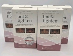 Lot of 5 Tint & Tighten Under – Eye Imperfections For Dark Deep 5.4 mL 45 Tubes