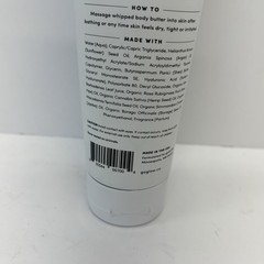 goGLOW Hydrate Moisturizing Body Butter Lotion W/Argan Oil 8.5 Oz- Face/Body