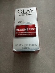 Olay Regenerist Micro-Sculpting Cream Hydrating Moisturizer 14g/0.5oz New In Box