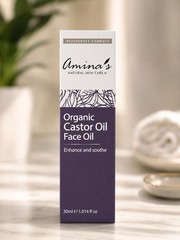 Amina’s Castor Face Oil – 30 ml/1 fl oz