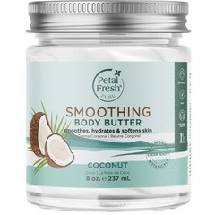 Petal Fresh Pure Smoothing Coconut Body Butter, 8 Ounce (Pack of 1)