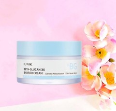 iUNIK Beta-Glucan 3X Barrier Cream 50ml Hydrating and Moisturizing NIB