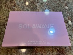 Solawave Wrinkle Retreat Pro Face Mask and Neck & Chest Pro Light Therapy Mask