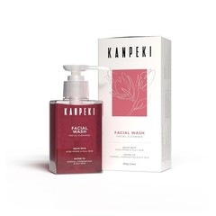 Kanpeki Facial Wash Cleanser 100g Japanese Skin Care With Basil, Mint & Lemon