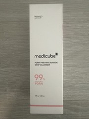 [ MEDICUBE ] PDRN Pink Niacinamide Whip Cleanser 120g / 4.23 oz