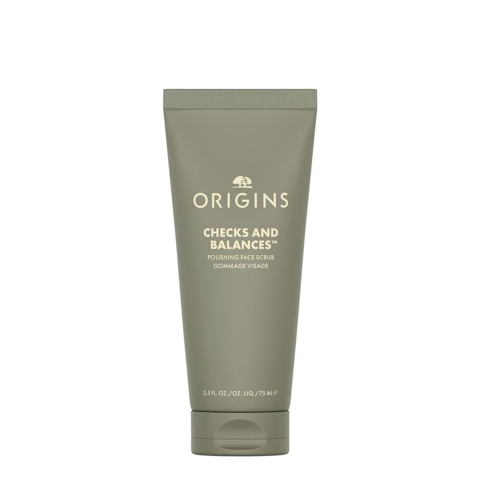 Origins Checks and Balances Polishing Face Scrub 2.5 fl oz New