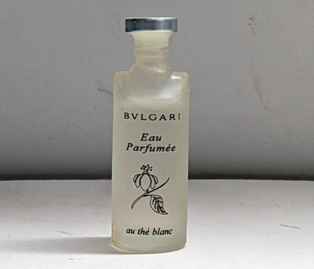Bvlgari Eau Parfumee Au The Blanc 5ml 0.17 oz Mini Splash Eau de Cologne New
