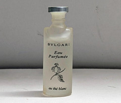 Bvlgari Eau Parfumee Au The Blanc 5ml 0.17 oz Mini Splash Eau de Cologne New